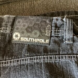 South Pole Men's Dark Gray Jeans